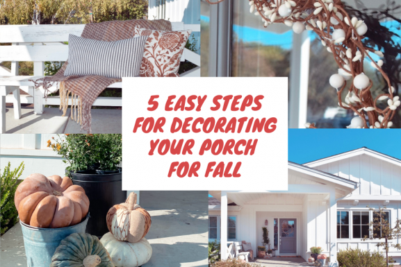 5 Easy Steps For Decorating Your Front Porch For Fall